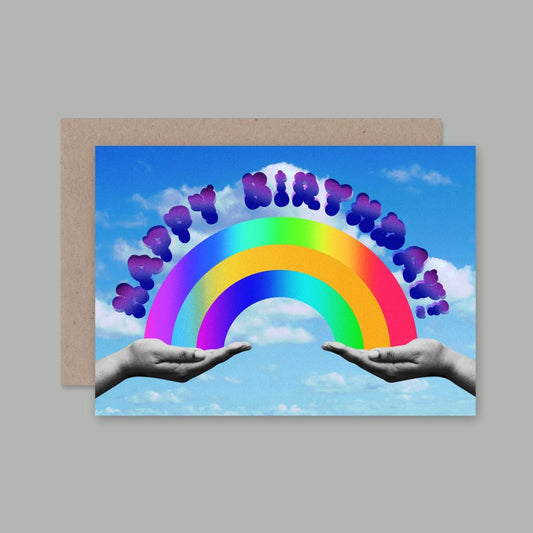 AHD - "Rainbow Birthday" Greeting Card