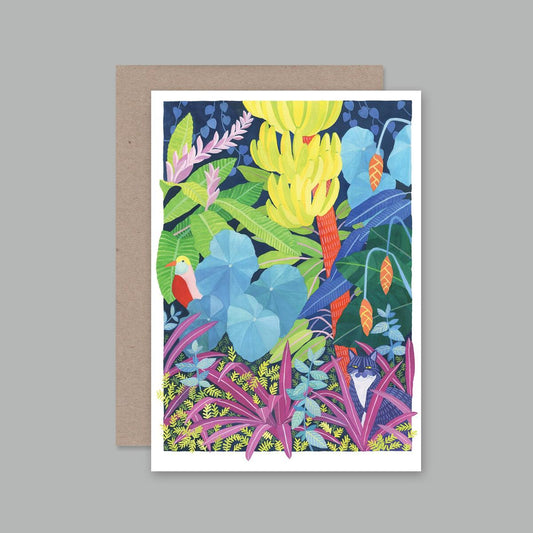 AHD - Eli's Jungle- Blank Greeting Card