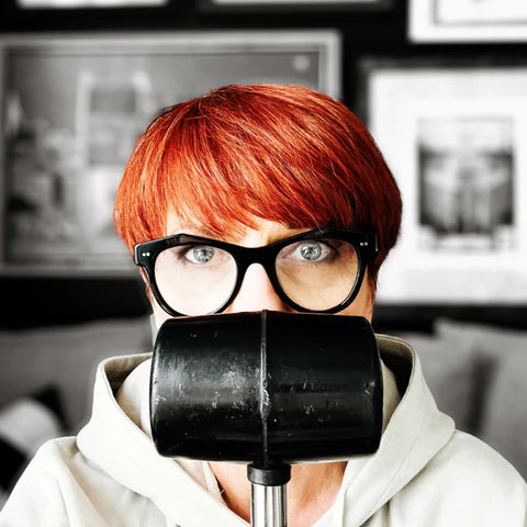 EDIE & BILL- MAGGIE MEGA DROP- Recycled Coffee Pod & Magazine Earrings