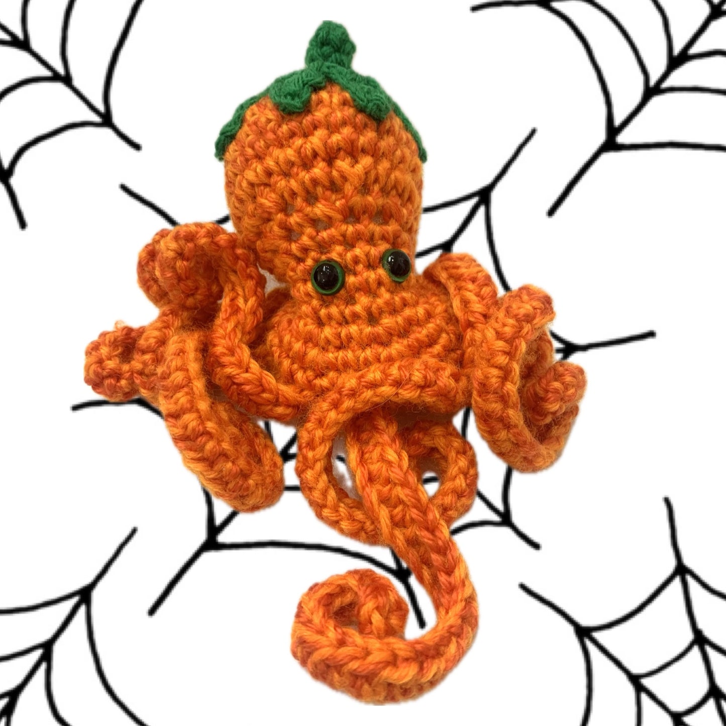 BEAKNITS- CROCHETED "PUMPKINPUS"