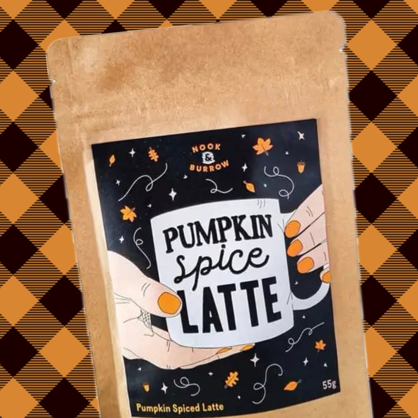 NOOK & BURROW- "Pumpkin Spice Latte"- Powdered Tea