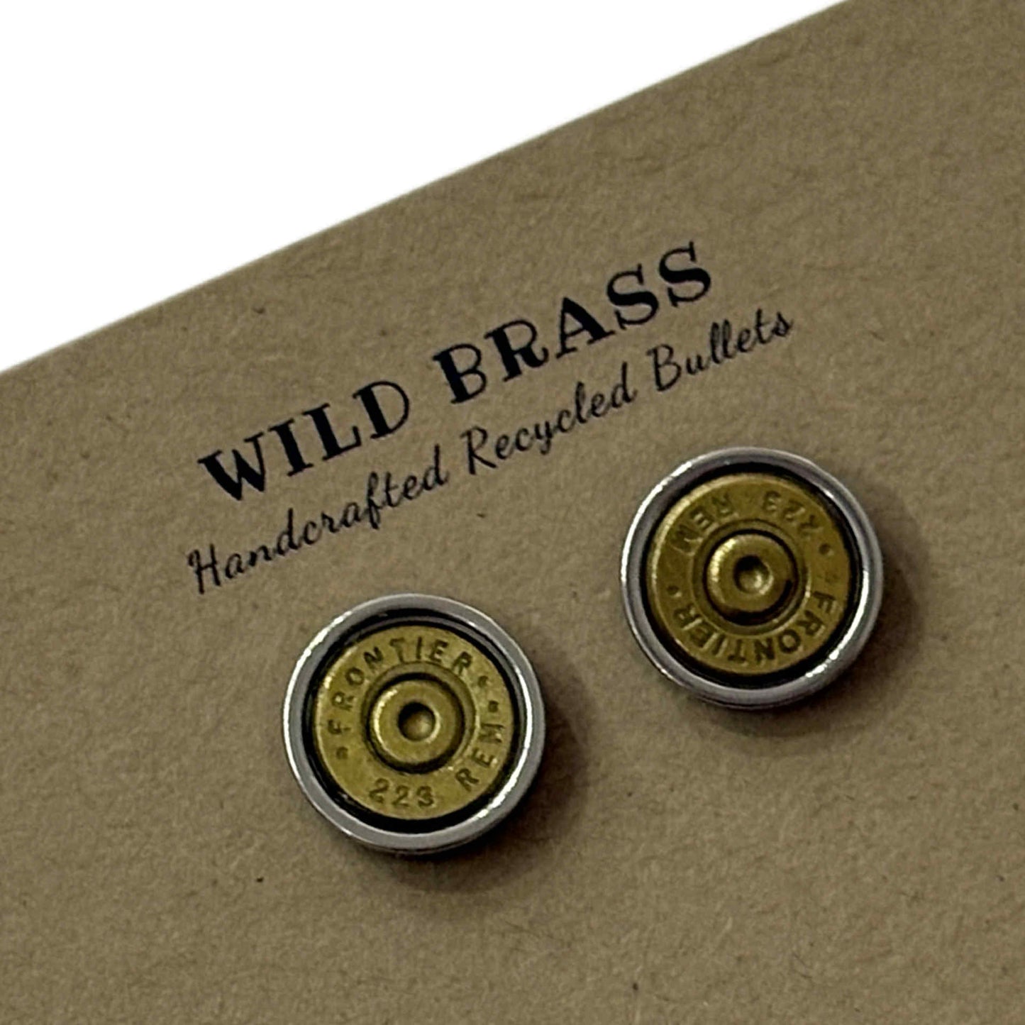 WILD BRASS- Medium Studs- Brass Primer