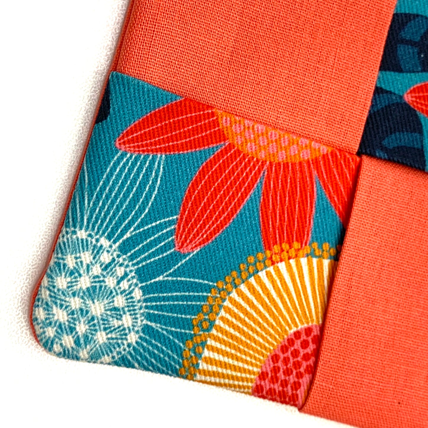 MAKIN' WHOOPEE- SINGLE WINE GLASS SLIPPER/COASTERS- Banksia & Orange