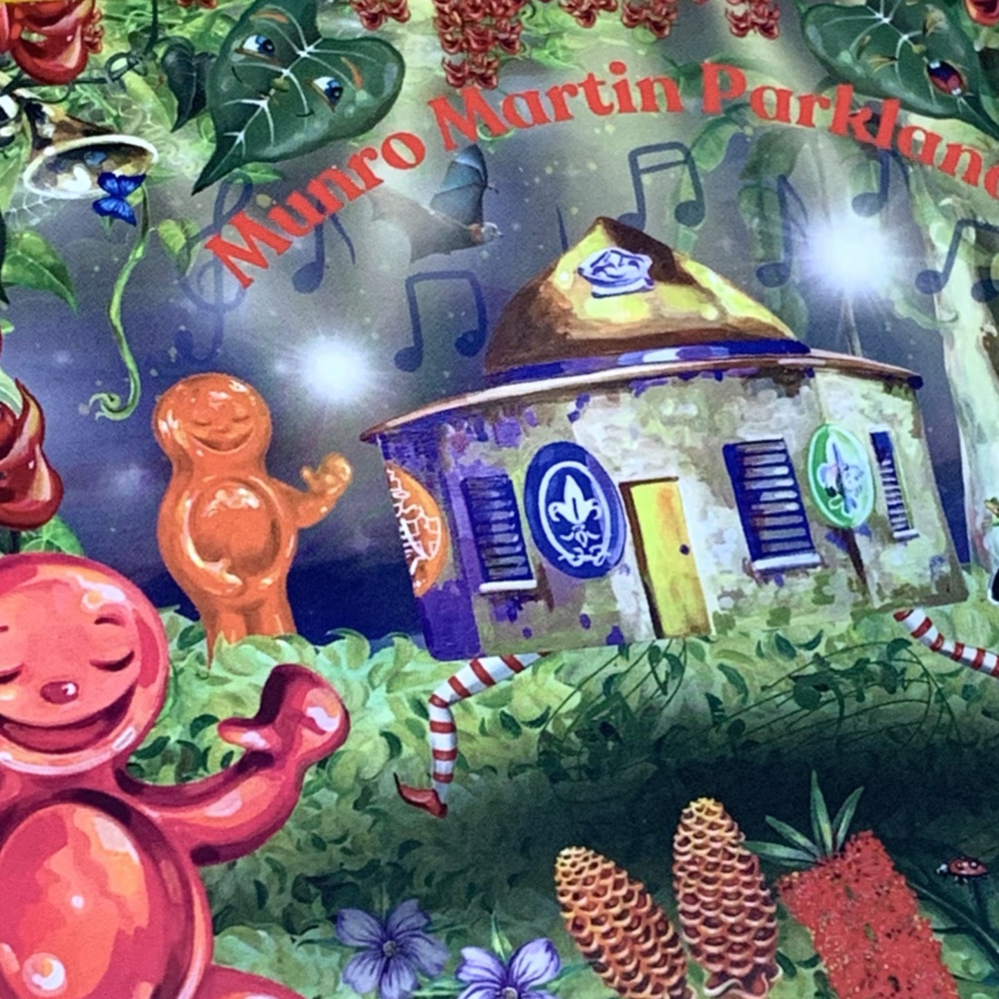 HAYLEY GILLESPIE - "MUNRO MARTIN PARK” POSTCARD