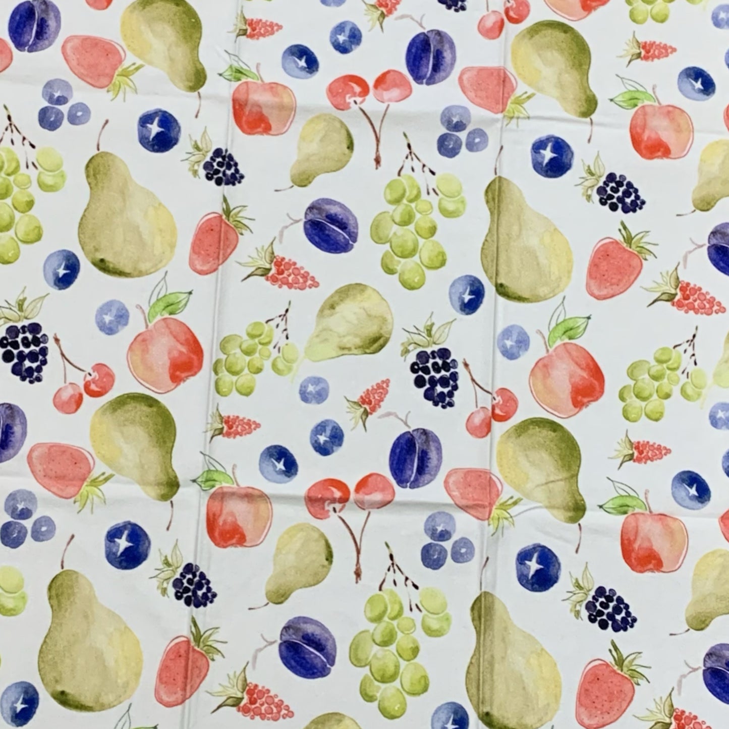 ESZTER'S CREATIONS - "Fruit"- Tea Towel
