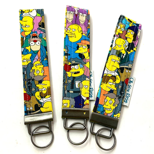 OH SEW ROSY: KEY FOBS/WRISTLET- THE SIMPSONS
