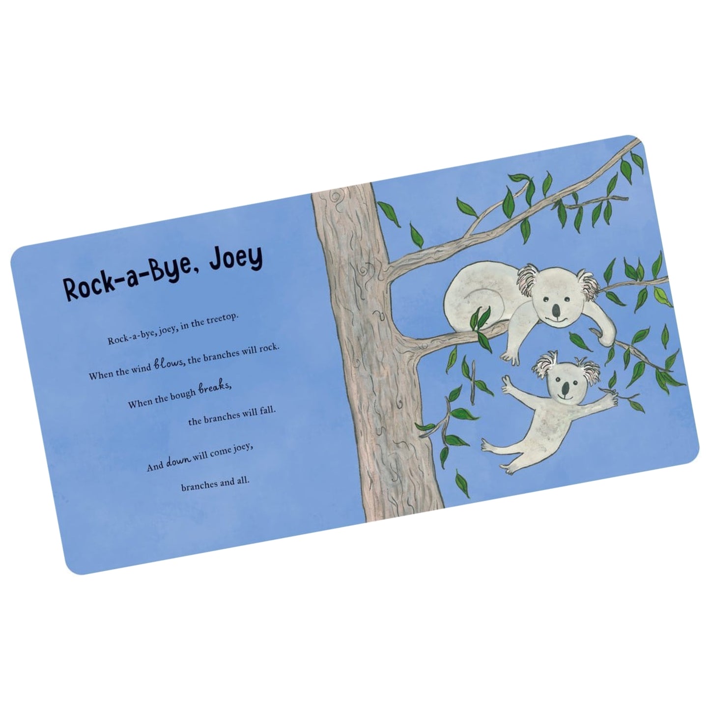 BOOKS & CO - THE LITTLE BOOK OF AUSTRALIAN NURSERY RHYMES - Board Book