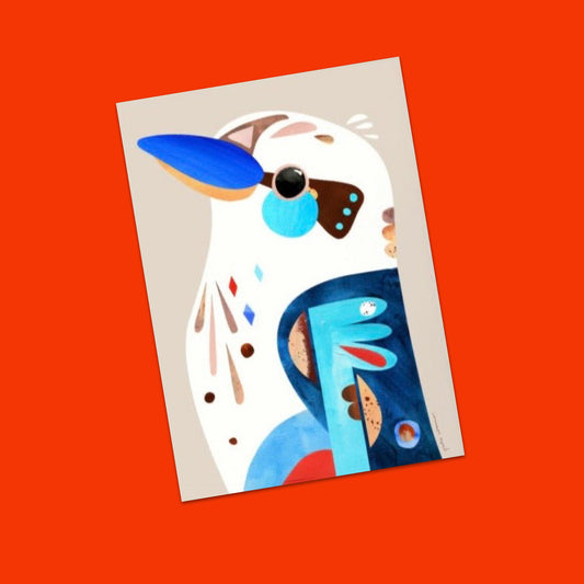 PETE CROMER - KOOKABURRA A4 FINE ART PRINT