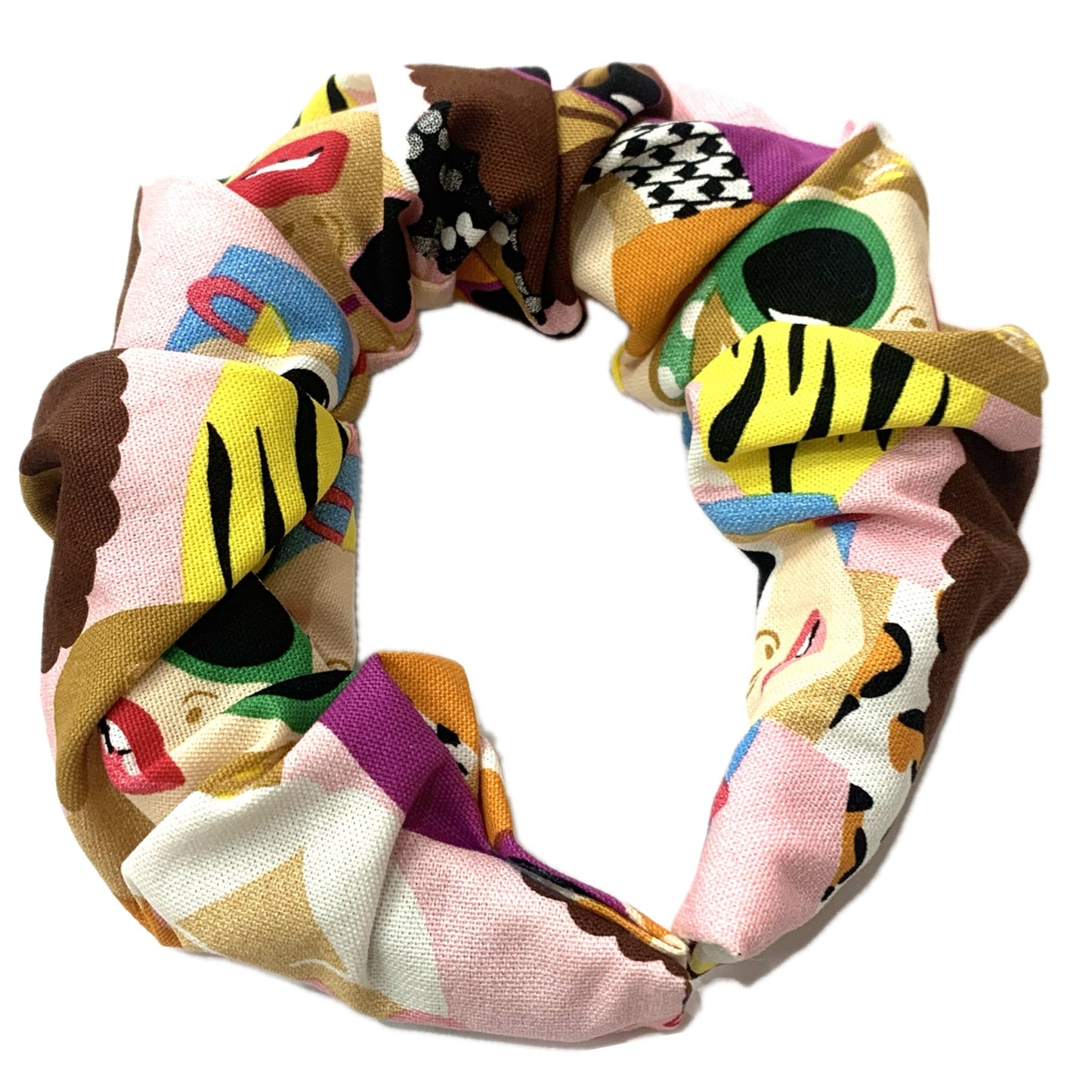 THIS BIRD HAS FLOWN - JUMBO SCRUNCHIE HEADBANDS- "Girl Gang"