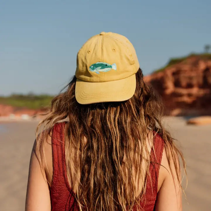 PALLION POINT - FISH LIDS - Tusky Cap in Mustard