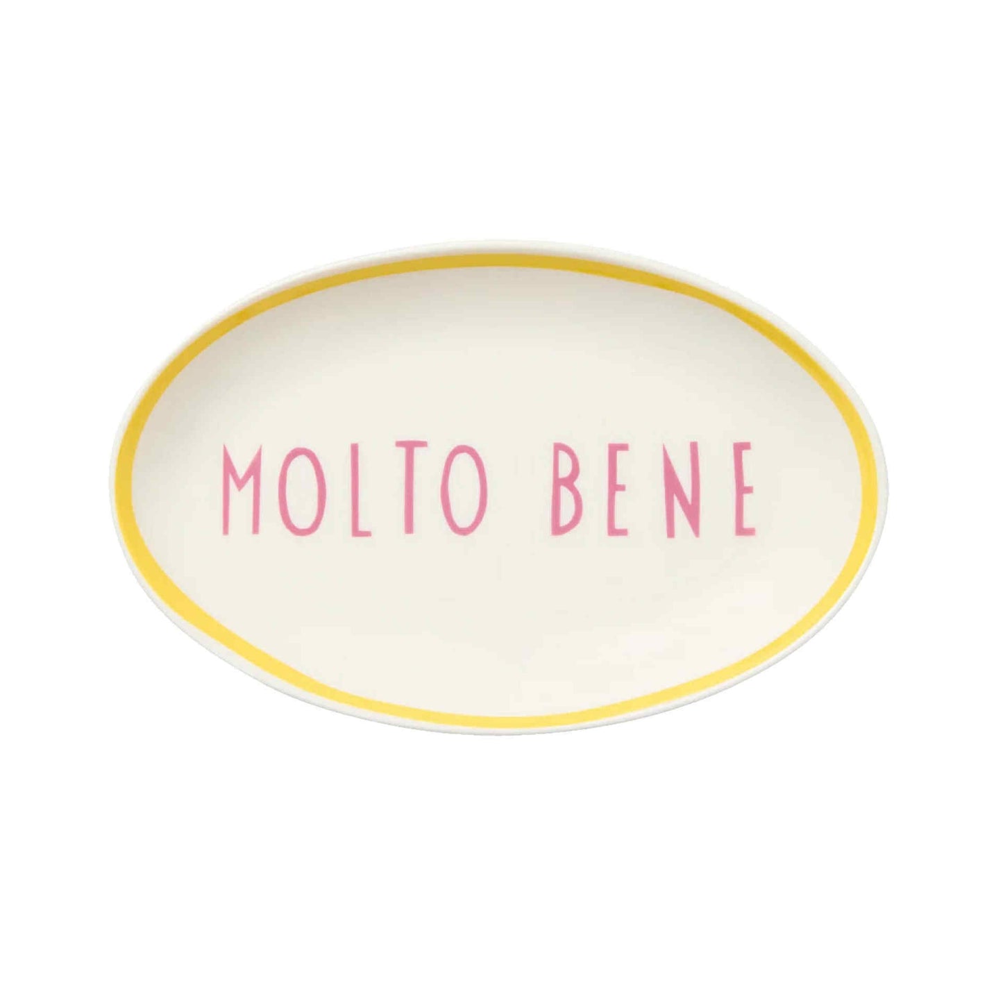 In The Roundhouse - "Molto Bene" Oval Tray Small