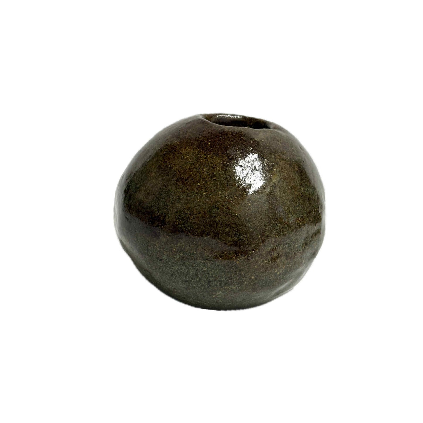INSPIRED BY NATURE - Brushtail Round Vase – Brown