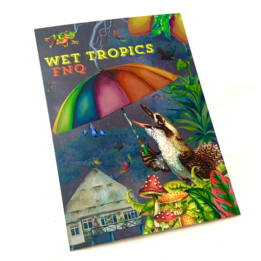 HAYLEY GILLESPIE - "WET TROPICS" POSTCARD