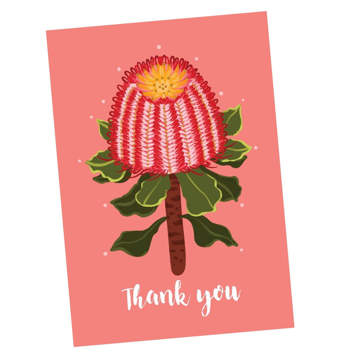 NUOVO - THANK YOU WARATAH CARD