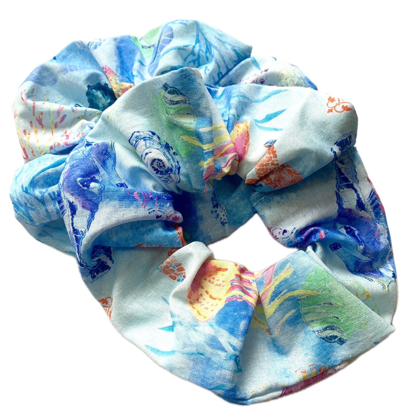 MUMMA WHOOPEE - JUMBO "Seaworld" SCRUNCHIE