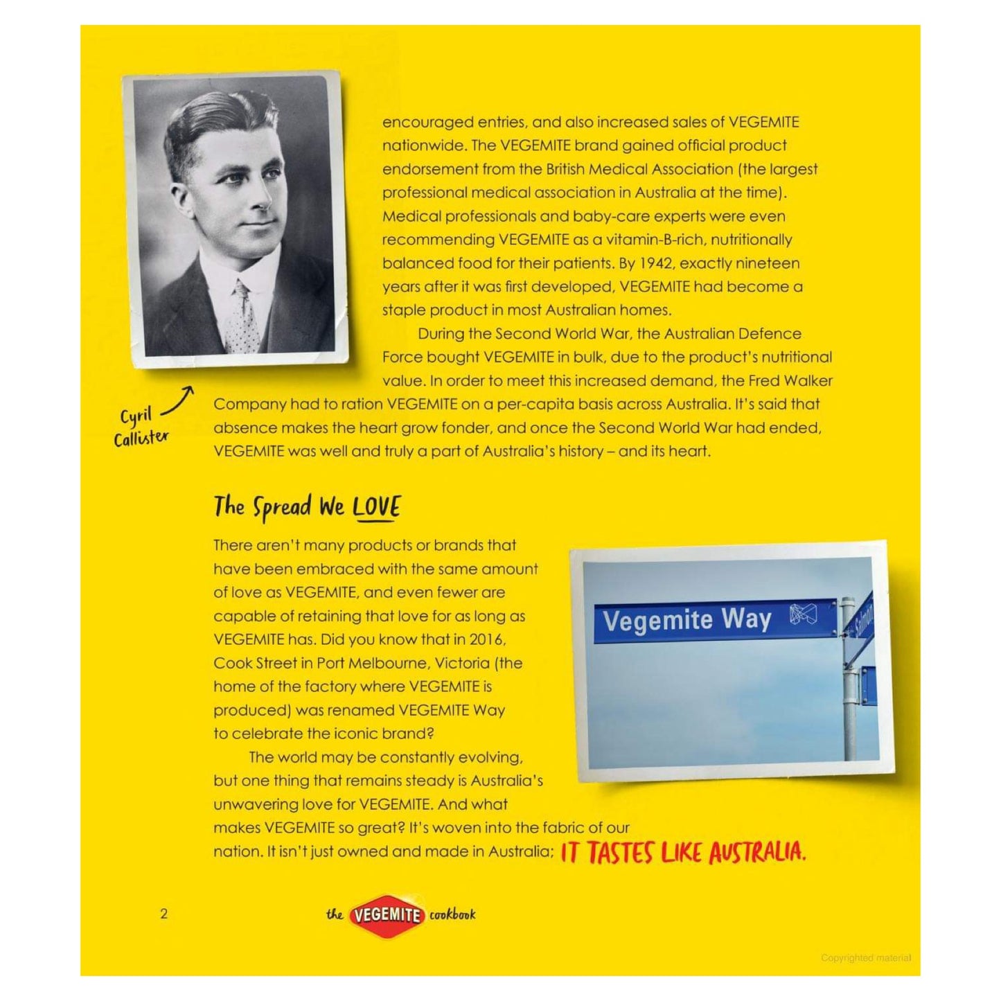 BOOKS & CO - The Vegemite Cookbook: Favourite recipes that taste like Australia