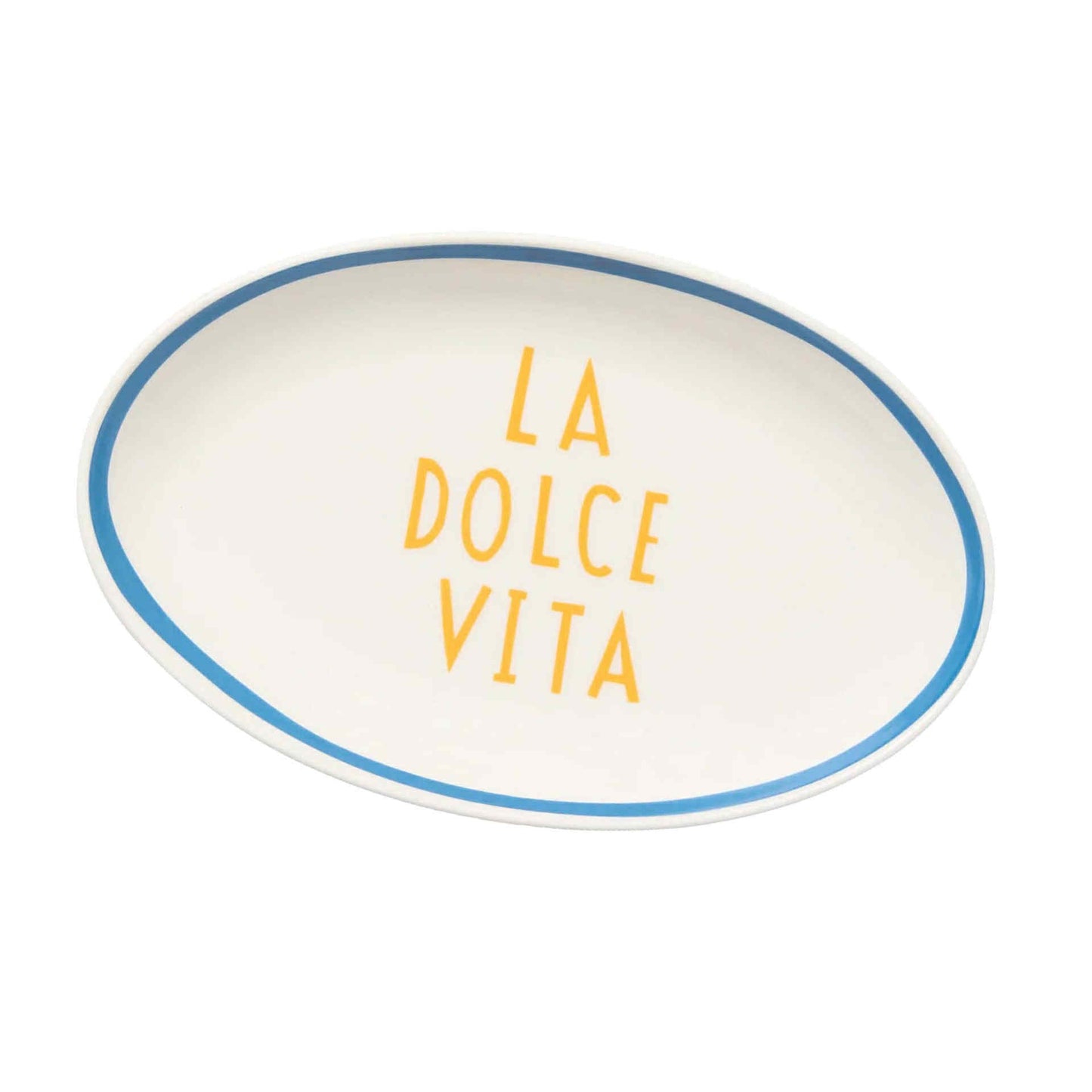 In The Roundhouse - "La Dolce Vita" Oval Tray Small