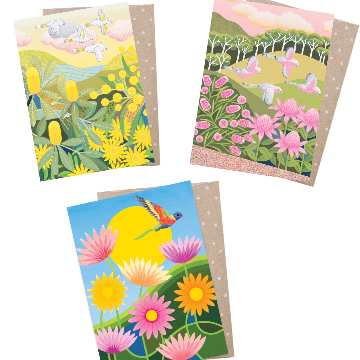 EARTH GREETINGS- Fly- Greeting Card