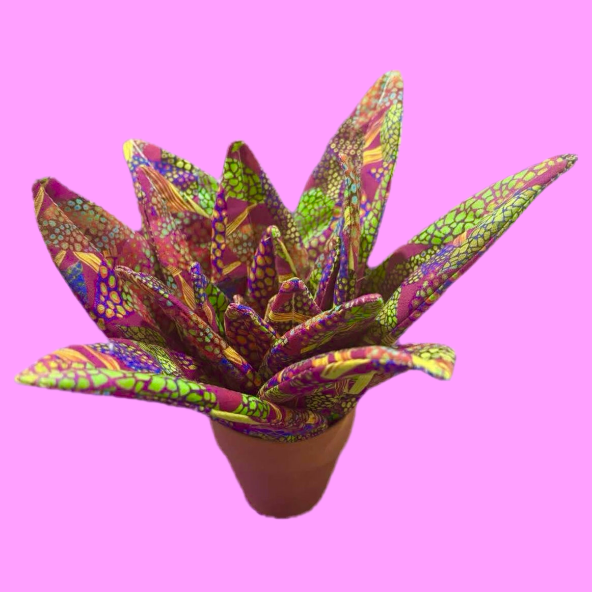 OH SEW ROSY: Mini Fabric Pot Plants