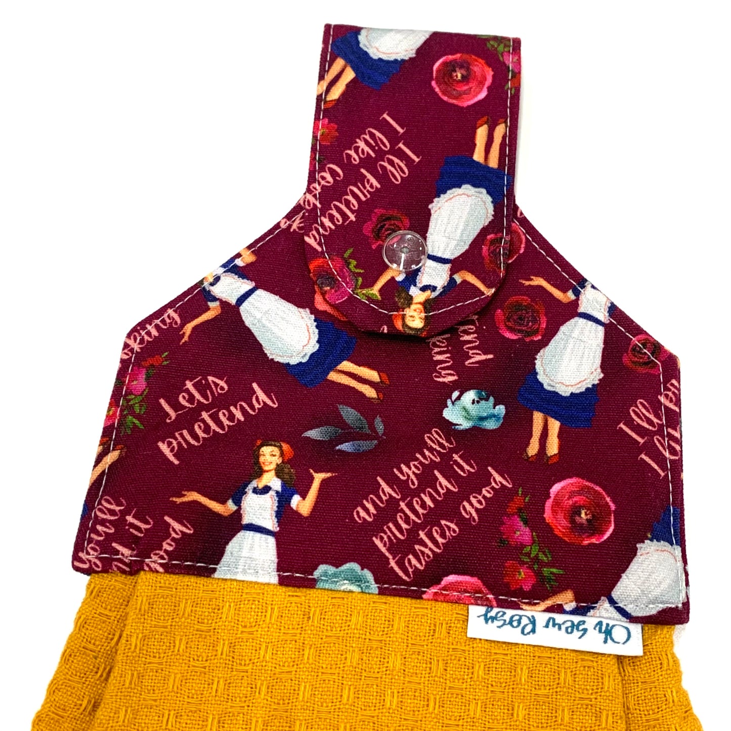 OH SEW ROSY: Hanging Towels- Let’s Pretend