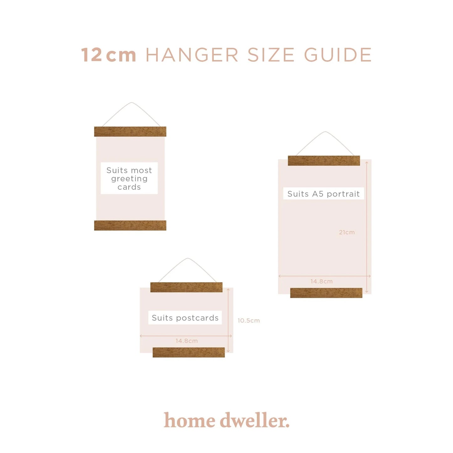 HOME DWELLER - 12CM MAGNETIC PRINT HANGER