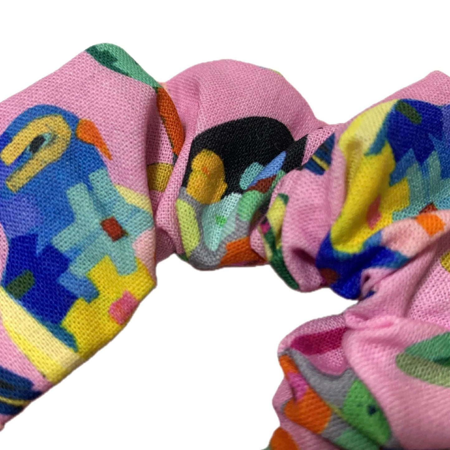 MUMMA WHOOPEE - "Flower Birds" REGULAR SCRUNCHIES