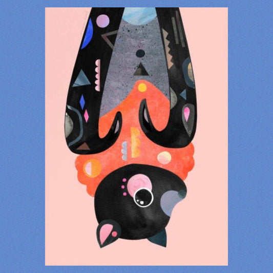 PETE CROMER - FLYING FOX A3 FINE ART PRINT