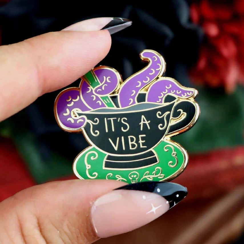 JUBLY-UMPH - "It's A Vibe"- Halloween Lapel Pin