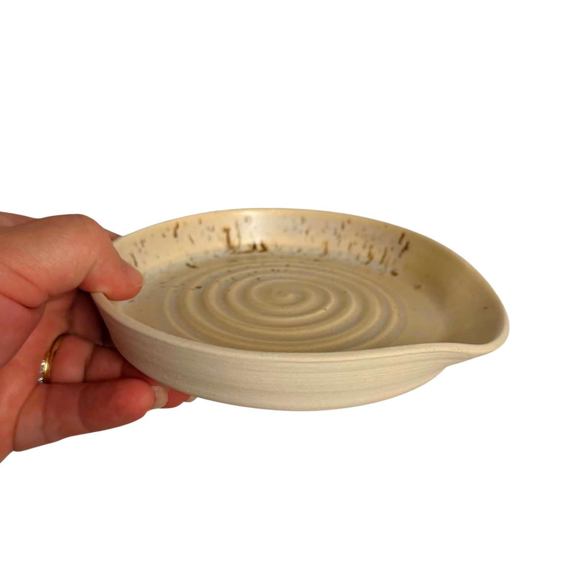 POTTERESS BY ALICIA - Spoon Rest - Coffee Splash