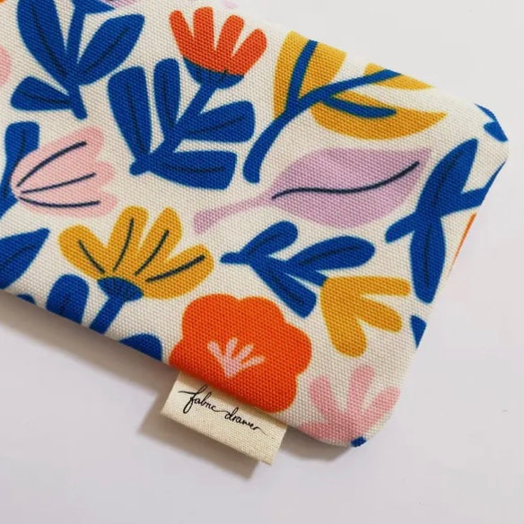 FABRIC DRAWER- Handmade Glasses Case - Petals