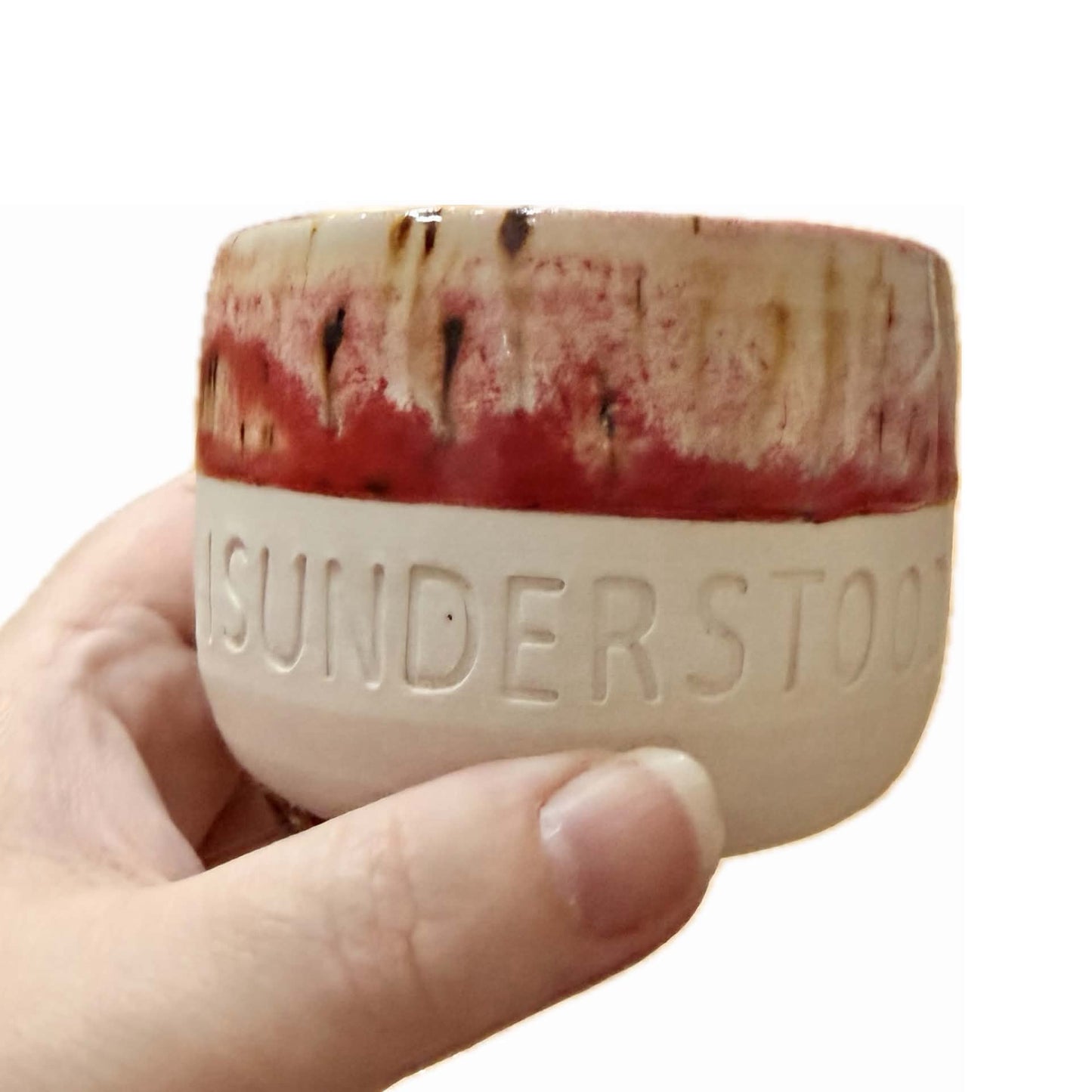 POTTERESS BY ALICIA - MISUNDERSTOOD - Hand Stamped Mug