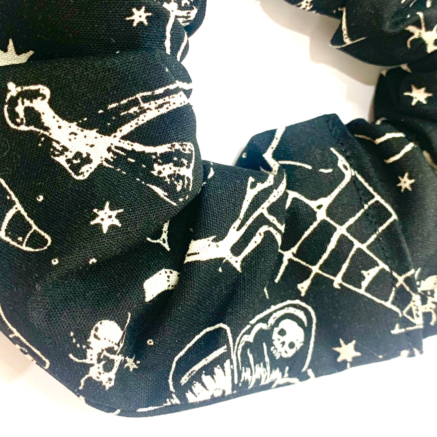 MAKIN' WHOOPEE - "Black Magic" Halloween Jumbo Scrunchies