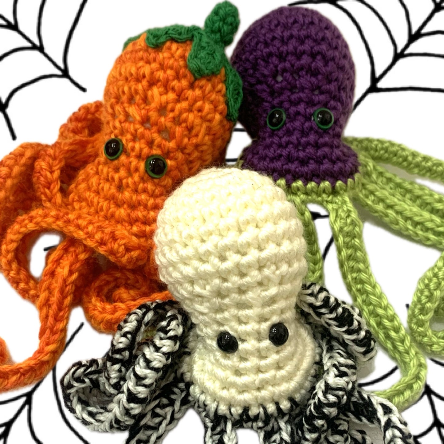 BEAKNITS- CROCHETED "PUMPKINPUS"