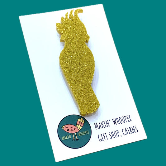 MAKIN' WHOOPEE - GOLDEN COCKATOO- AUSSIE MAGNET