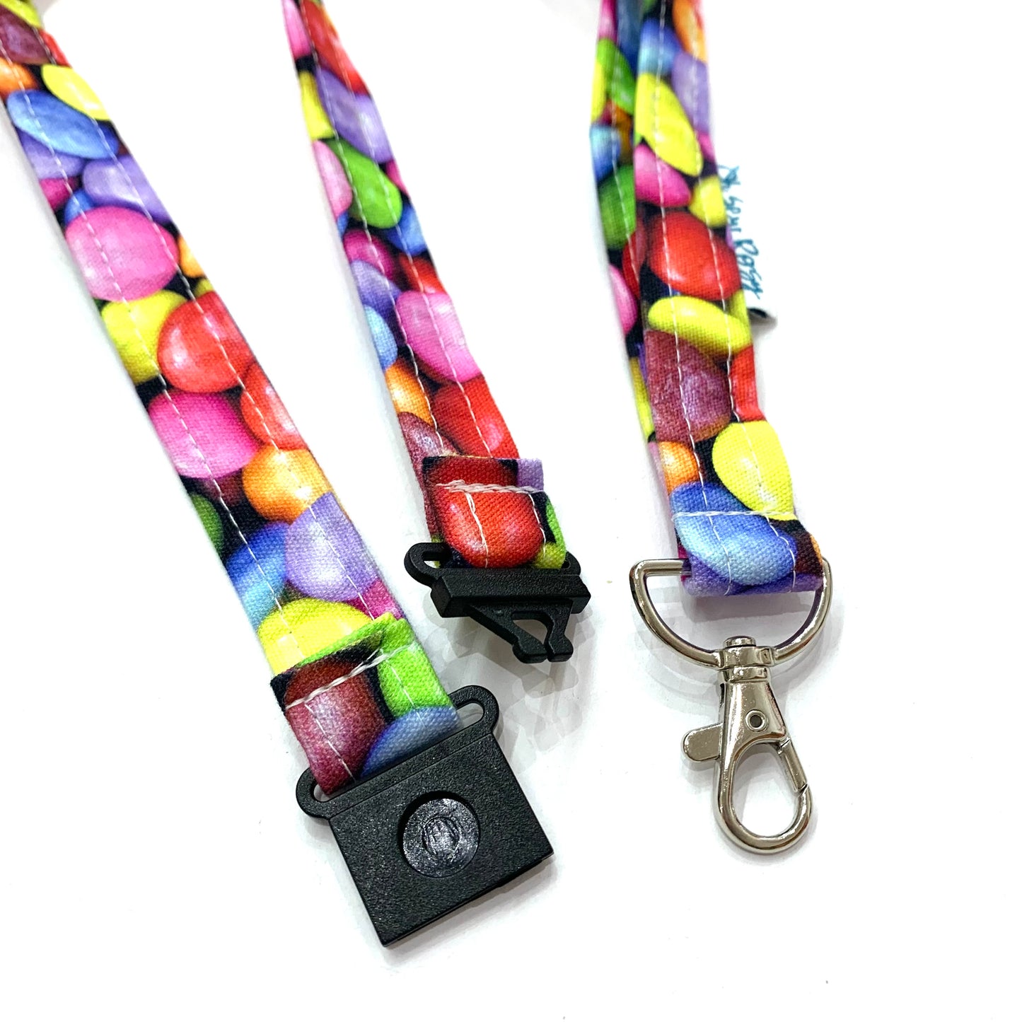 OH SEW ROSY: FABRIC LANYARD - Smarties