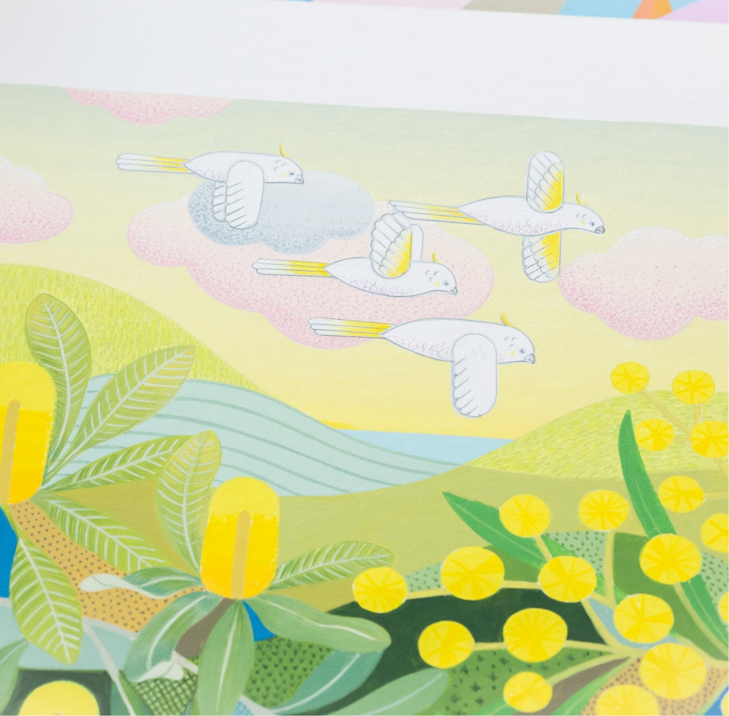 CLAIRE ISHINO- SMALL LIMITED EDITION A5 PRINTS- Sunrise