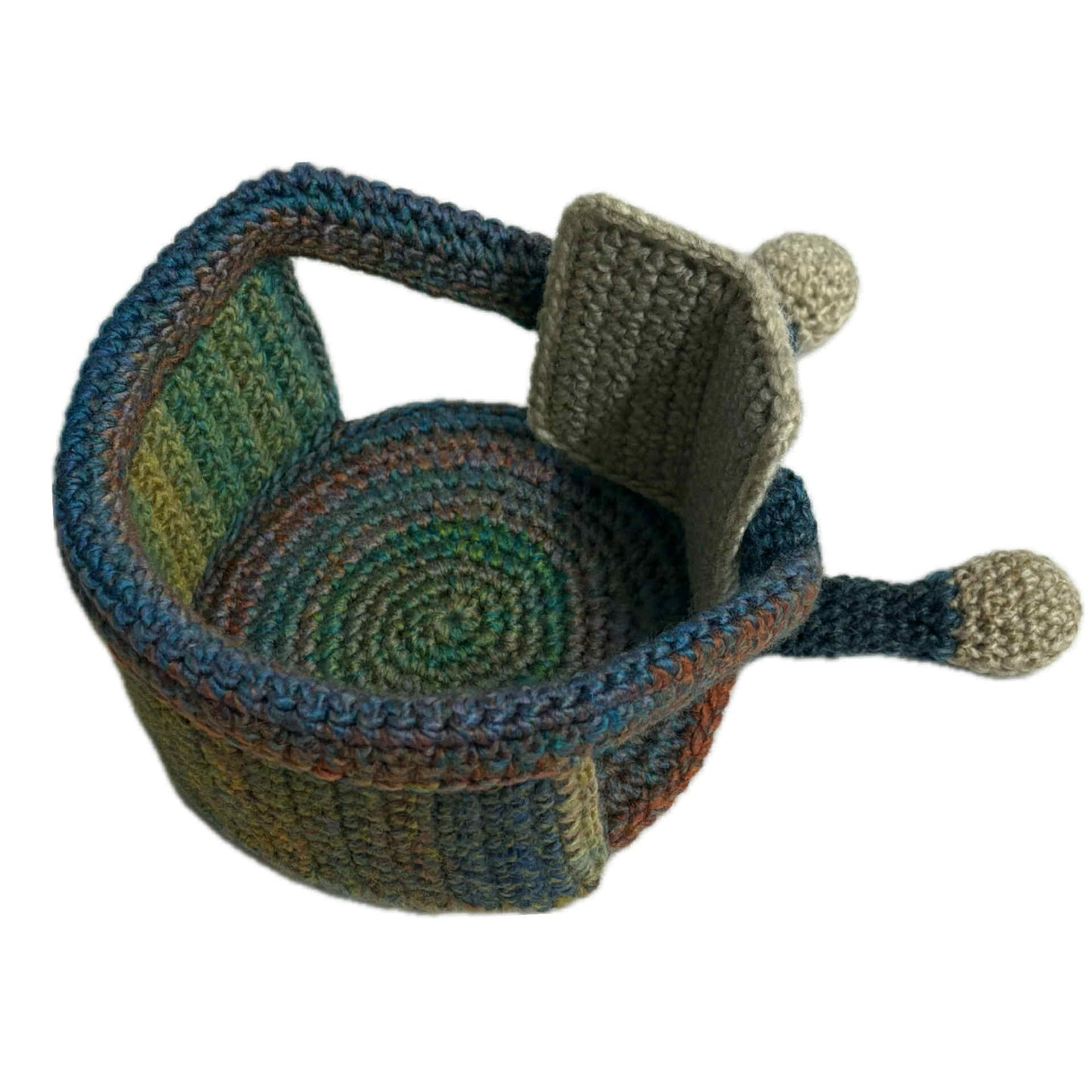 FIBRESCAPE - Book Reader Toilet Paper Holder - Dark Rainbow