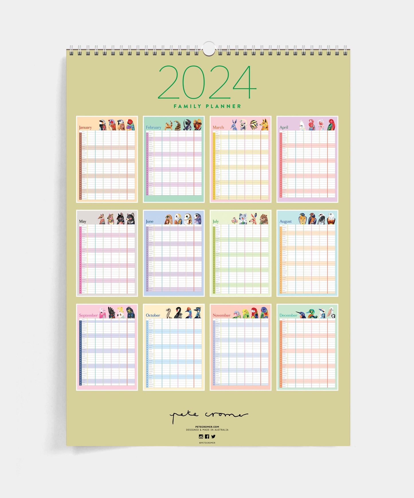 PETE CROMER - 2024 FAMILY PLANNER