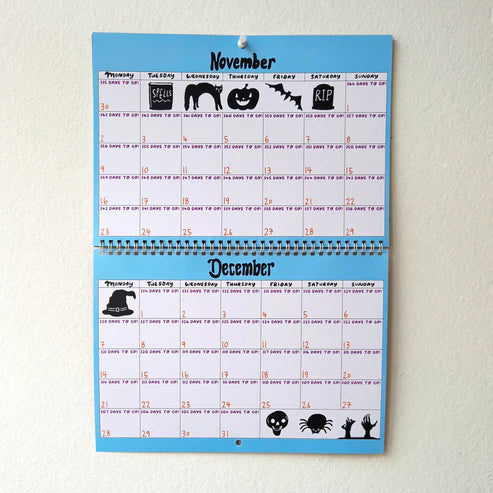 ABLE AND GAME - COUNTDOWN TO HALLOWEEN CALENDAR 2026