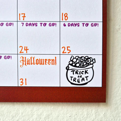 ABLE AND GAME - COUNTDOWN TO HALLOWEEN CALENDAR 2026