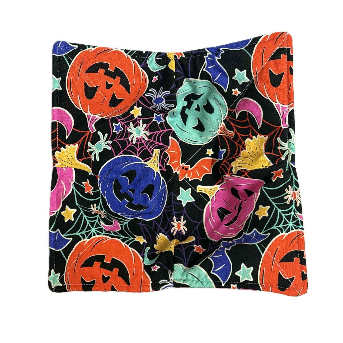 OH SEW ROSY: Bowl Cosies - Halloween Pumpkin Web