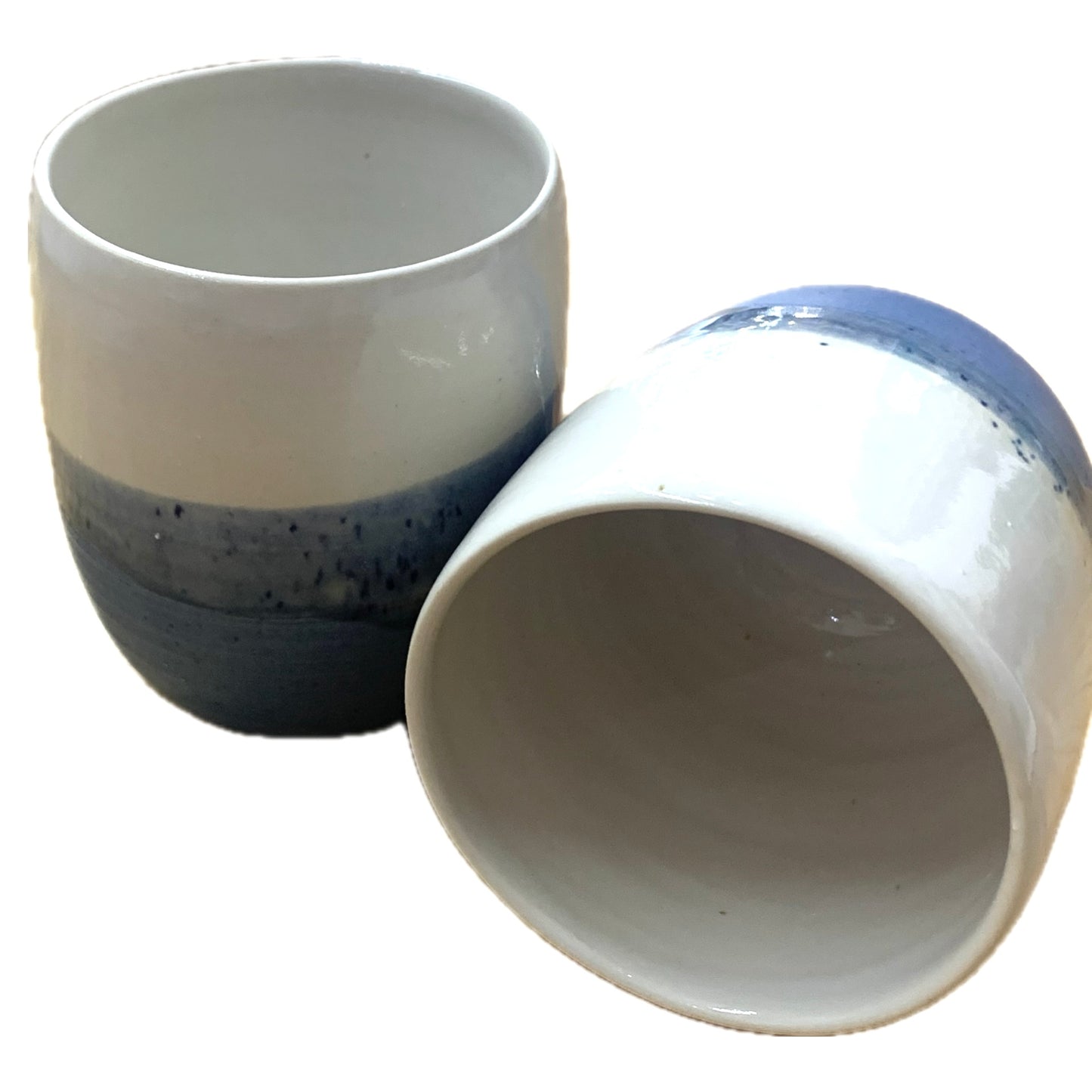 EARTH BY HAND- Blue & White Tumblers