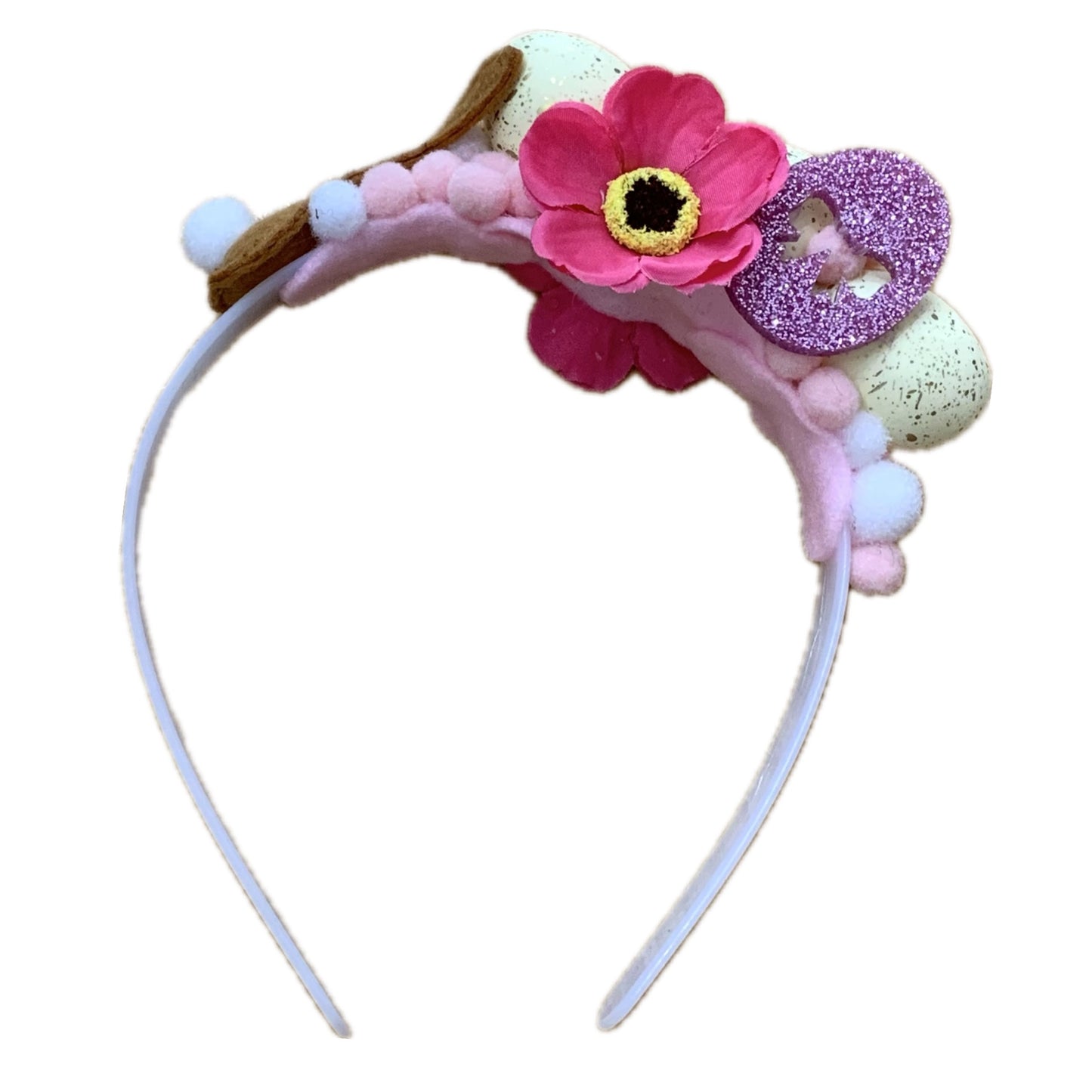 MAKIN' WHOOPEE- EASTER EGGS- PINKS- MEDIUM HEADBAND