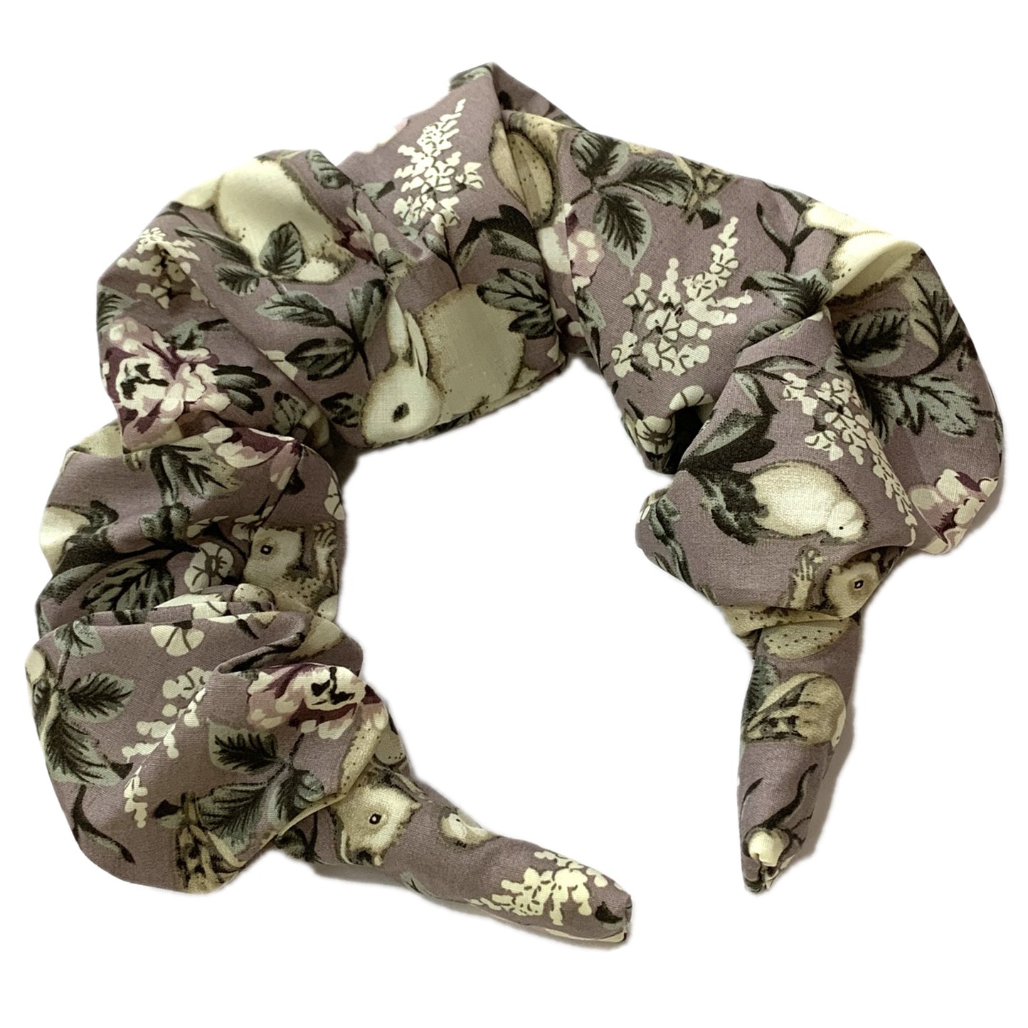 MAKIN WHOOPEE - Woodland Rabbits- JUMBO EASTER SCRUNCHIE HEADBAND