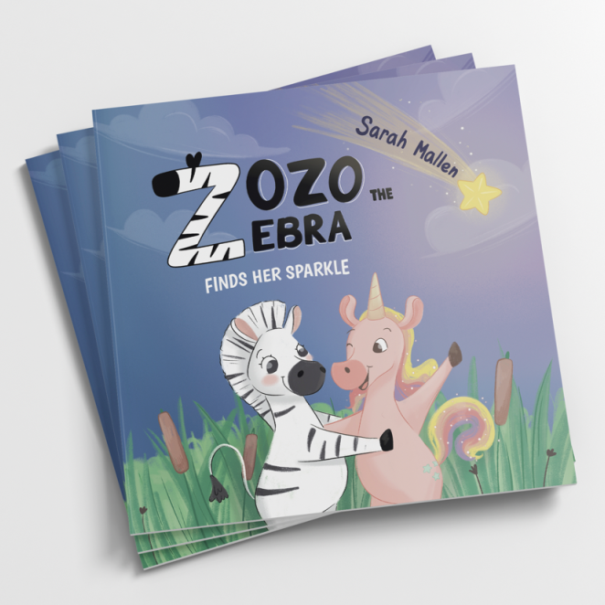 BOOKS & CO - "Zozo the Zebra Finds Her Sparkle"- Local Children's Book