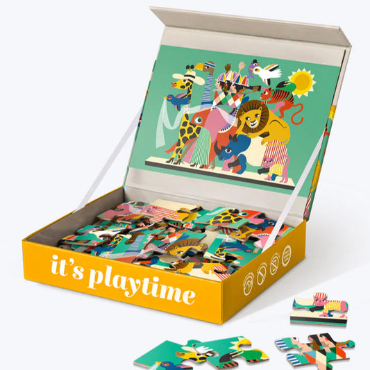 JOURNEY OF SOMETHING - 24 PIECE KIDS PUZZLE - Animal Carnival