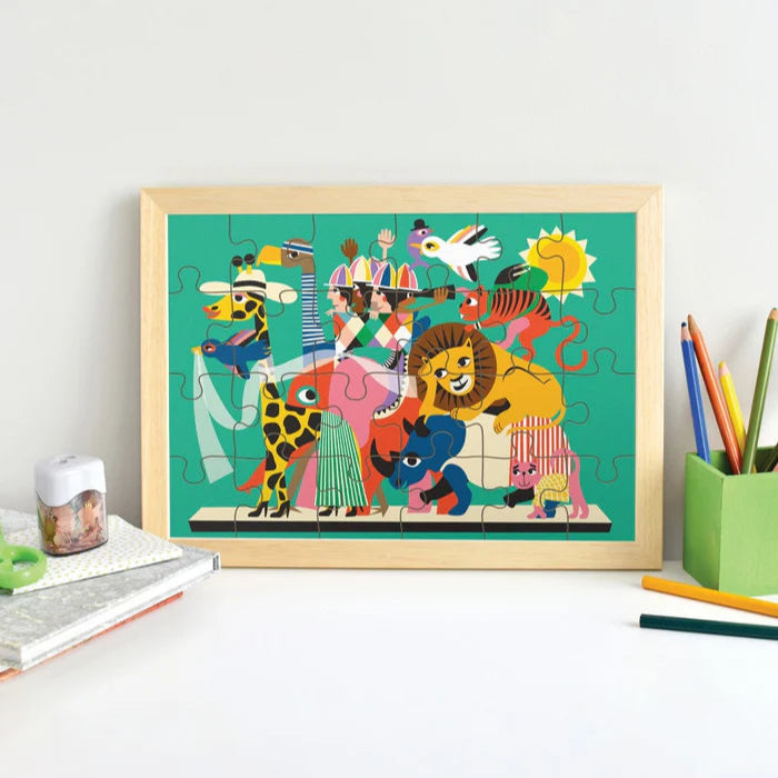JOURNEY OF SOMETHING - 24 PIECE KIDS PUZZLE - Animal Carnival