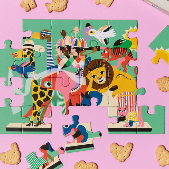JOURNEY OF SOMETHING - 24 PIECE KIDS PUZZLE - Animal Carnival