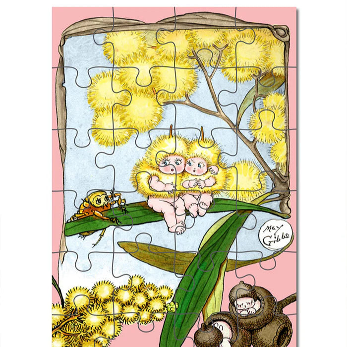 JOURNEY OF SOMETHING - 24 PIECE KIDS PUZZLE - MAY GIBBS BLOSSOM BABIES