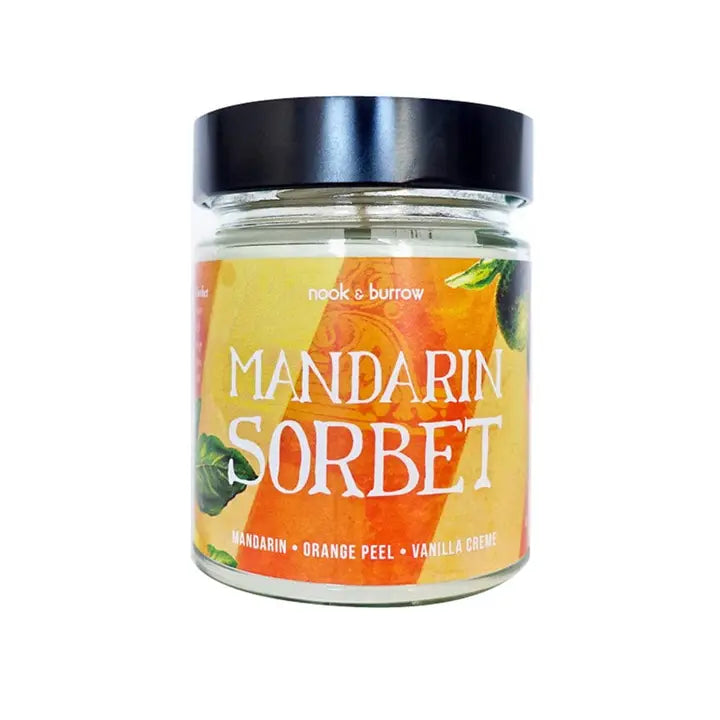 NOOK & BURROW- "Mandarin Sorbet"- Candle